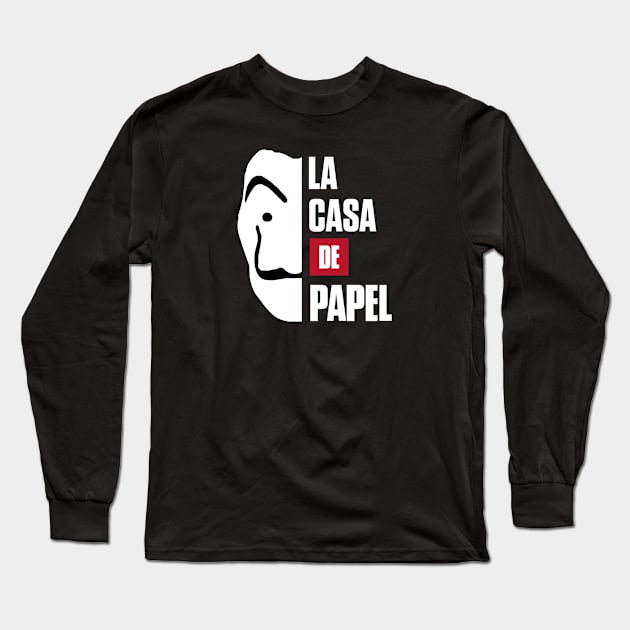 La Casa de Papel Long Sleeve T-Shirt by FlowrenceNick00